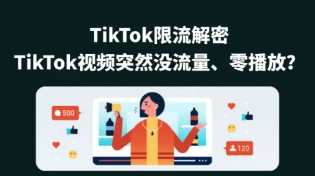 TikTok限流?解密为什么TikTok视频突然没流量、0播放(附恢复技巧)