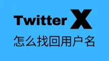 推特/X忘记用户名怎么办？3种方法快速找回推特用户名